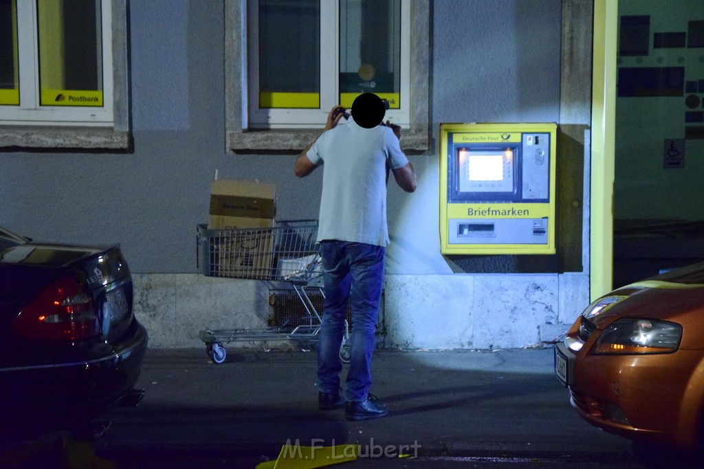 Geldautomat gesprengt Koeln Lindenthal Geibelstr P018.JPG - Miklos Laubert